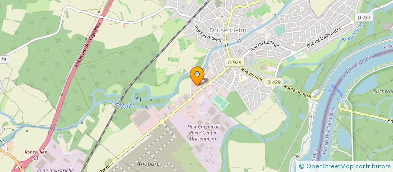 localisation de l'entreprise SCI L'ORACLE DES ANGES  DRUSENHEIM