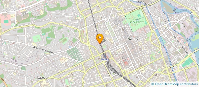 localisation de l'entreprise SCI L'ORANGERAIE  NANCY