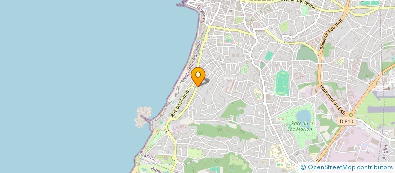 localisation de l'entreprise SCI L'ORANGERAIE DE BIARRITZ à BIARRITZ