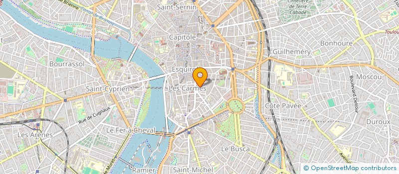 localisation de l'entreprise SCI L'ORANGERIE à TOULOUSE