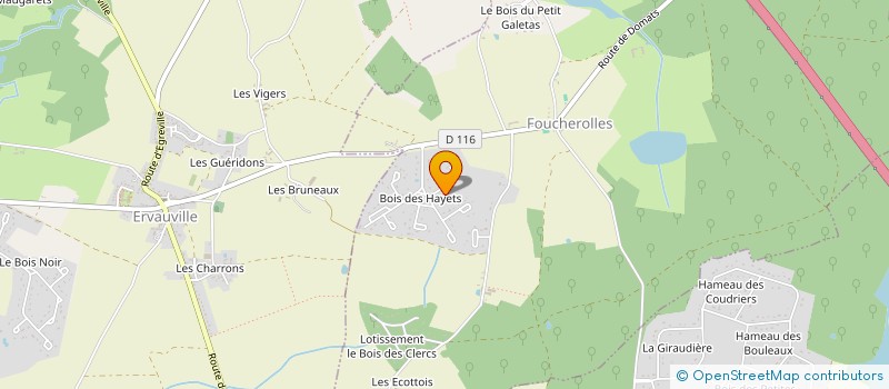 localisation de l'entreprise SCI L'ORANGERIE à MONTBOUY