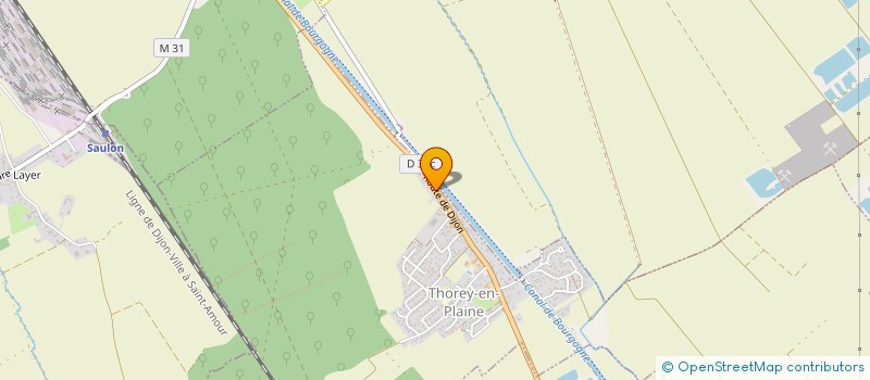 localisation de l'entreprise SCI L'ORANGERIE  AISEREY