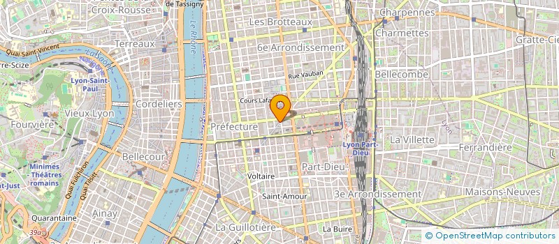 localisation de l'entreprise SCI L'ORANGERIE  LYON