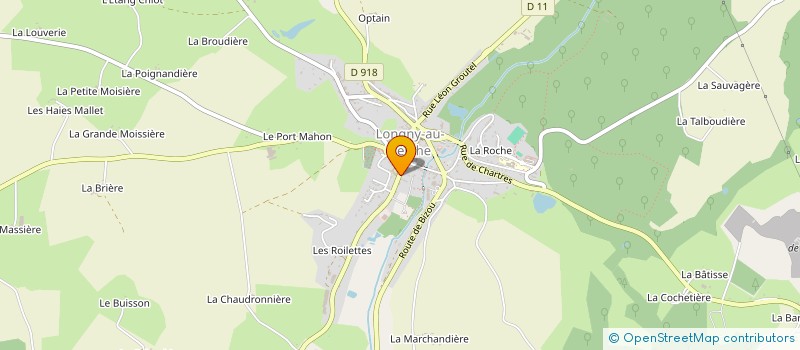 localisation de l'entreprise SCI L'ORANGERIE DU PERCHE à LONGNY LES VILLAGES