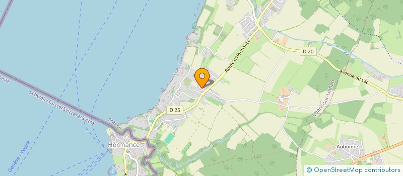 localisation de l'entreprise SCI L ORCHIDEE  DOUVAINE