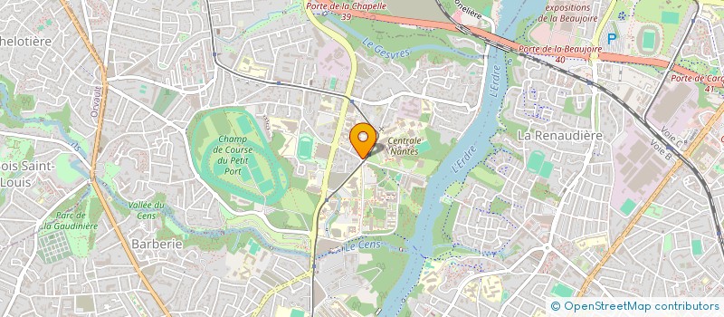 localisation de l'entreprise SCI L ORCHIDEE à NANTES