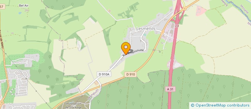 localisation de l'entreprise SCI L'ORCHIDEE  LESMENILS