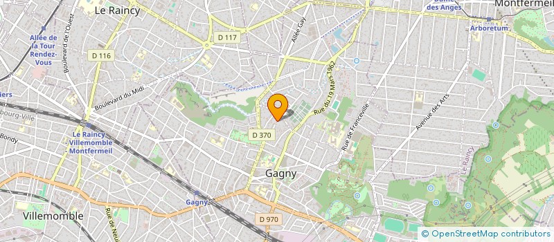 localisation de l'entreprise SCI L' ORCHIDEE à GAGNY