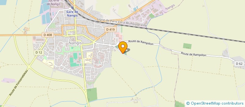 localisation de l'entreprise SCI L'ORCHIDEE  RAMPILLON