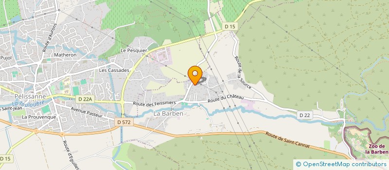 localisation de l'entreprise SCI L'ORCHIDEE  PELISSANNE