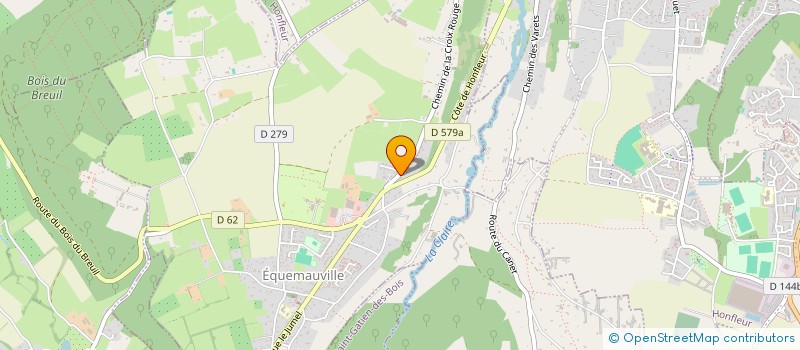 localisation de l'entreprise SCI L'ORCHIDEE à EQUEMAUVILLE