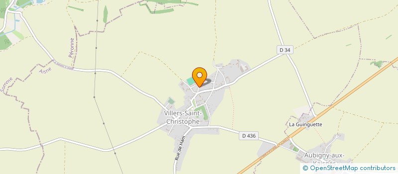 localisation de l'entreprise SCI L'ORCHIDEE  VILLERS-SAINT-CHRISTOPHE