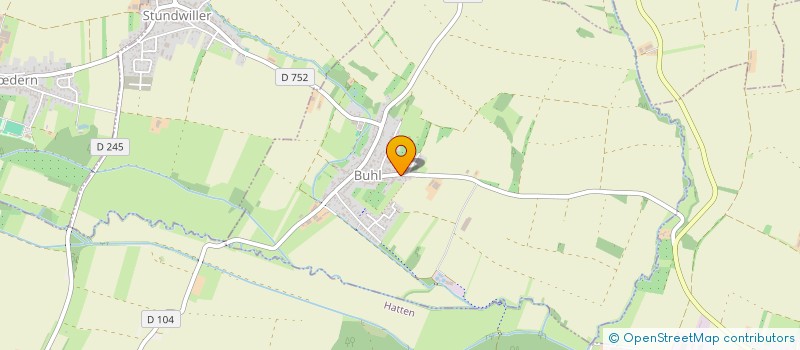 localisation de l'entreprise SCI L'ORCHIDEE ROUGE  BUHL