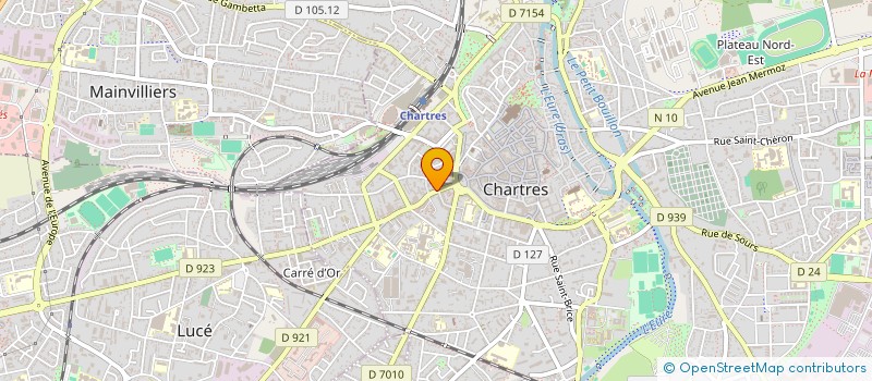 localisation de l'entreprise SCI L'OREE 2000 à CHARTRES