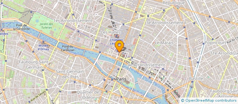 localisation de l'entreprise SCI L'OREE D'HALATTE  PARIS