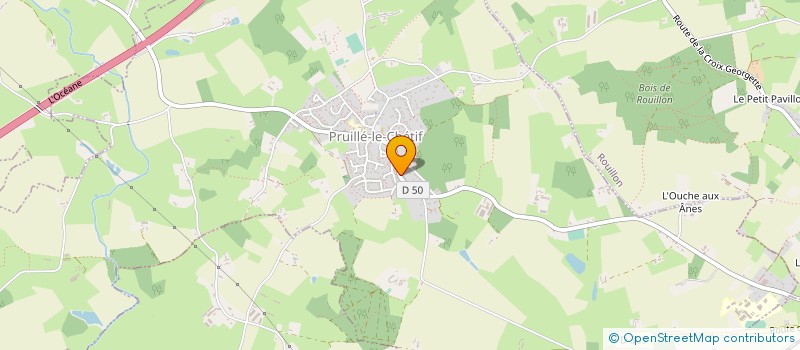 localisation de l'entreprise SCI L'OREE DES BOIS  PRUILLE-LE-CHETIF