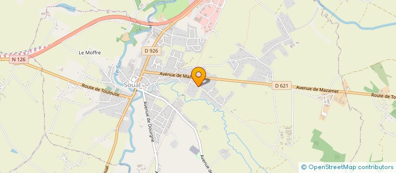 localisation de l'entreprise SCI L OREE DES MARTINELS  SOUAL