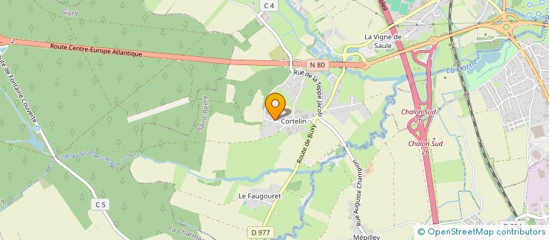 localisation de l'entreprise SCI L OREE DU BOIS à SAINT-REMY
