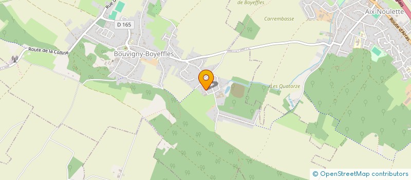 localisation de l'entreprise SCI L'OREE DU BOIS  BOUVIGNY-BOYEFFLES