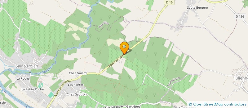 localisation de l'entreprise SCI L'OREE DU BOIS  SAINT-BRICE