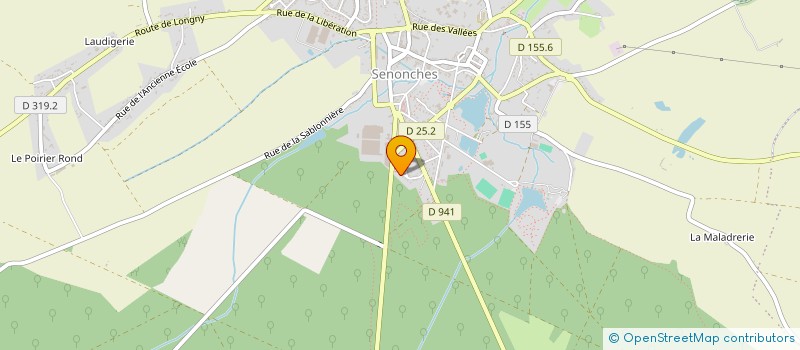localisation de l'entreprise SCI L'OREE DU BOIS à SENONCHES