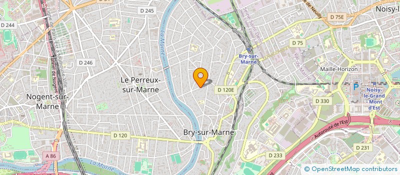 localisation de l'entreprise SCI L'OREE DU BOIS ACC à BRY-SUR-MARNE