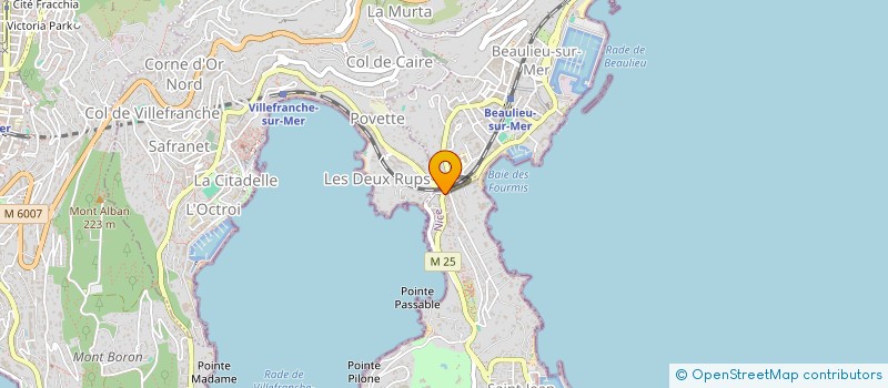 localisation de l'entreprise SCI L'OREE DU CAP FERRAT à SAINT-JEAN-CAP-FERRAT