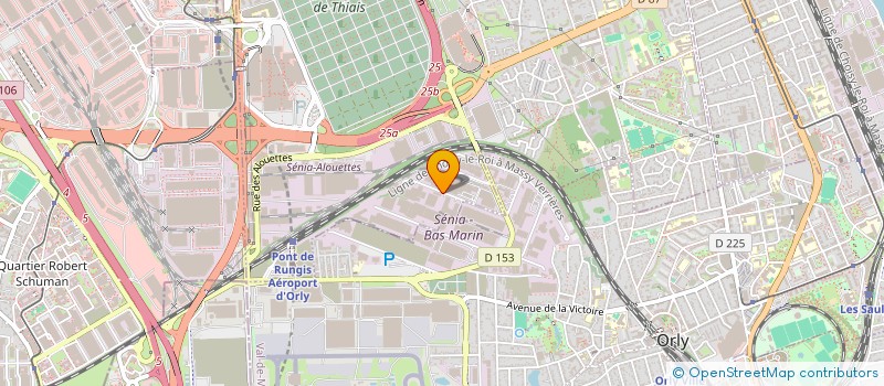 localisation de l'entreprise SCI L'OREE DU PARC à THIAIS