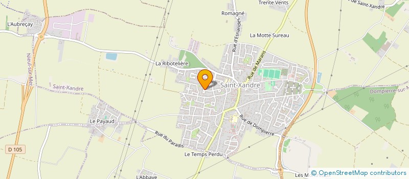 localisation de l'entreprise SCI L'ORFEUILLE  PUILBOREAU