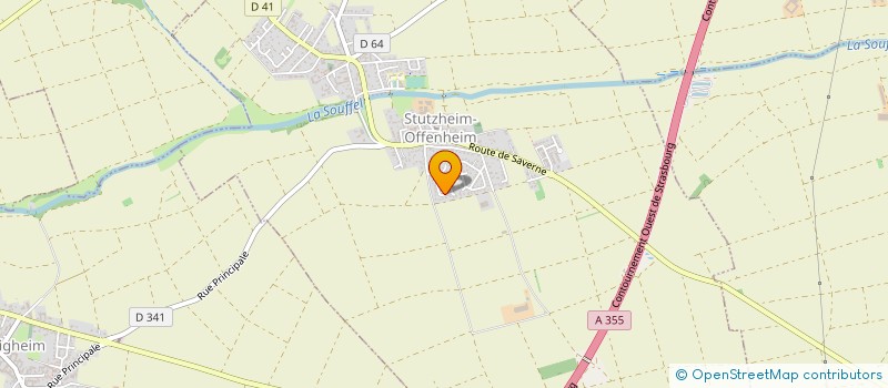 localisation de l'entreprise SCI L ORGERAIE  STUTZHEIM-OFFENHEIM