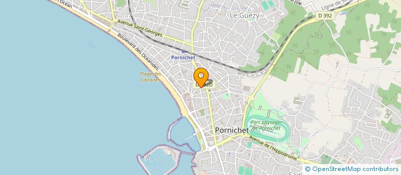 localisation de l'entreprise SCI L'ORIENTALE à PORNICHET