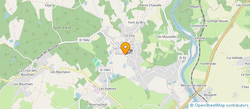 localisation de l'entreprise SCI L ORIGAN  SAINT-MARTIN-LE-VIEUX