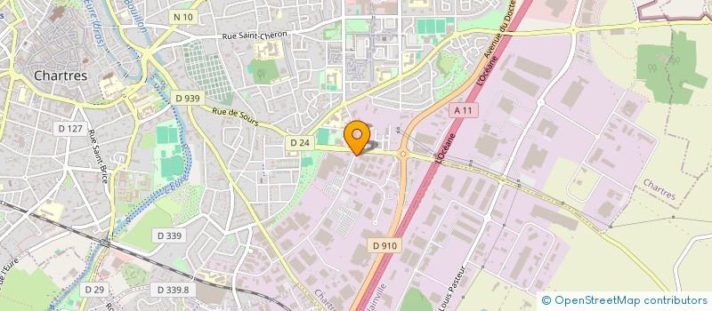 localisation de l'entreprise SCI L'ORLEANAISE D'INGRE à CHARTRES
