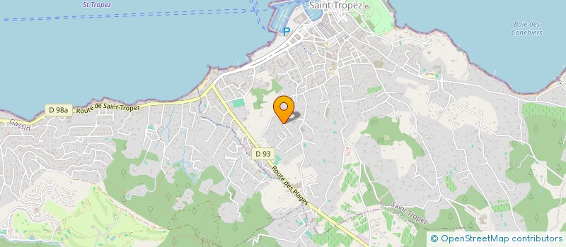 localisation de l'entreprise SCI L'ORMEAU à SAINT-TROPEZ