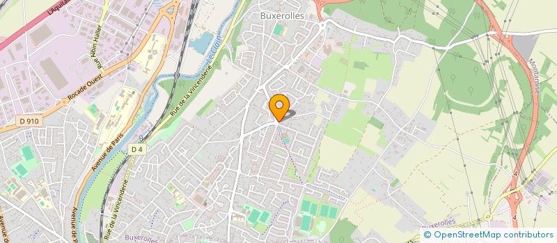 localisation de l'entreprise SCI L'ORMEAU PCL  BUXEROLLES