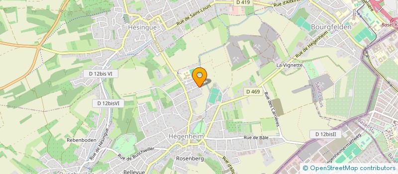 localisation de l'entreprise SCI L'OSPEDALE  HEGENHEIM