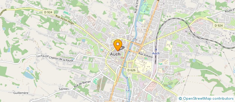 localisation de l'entreprise SCI L OSTE à AUCH