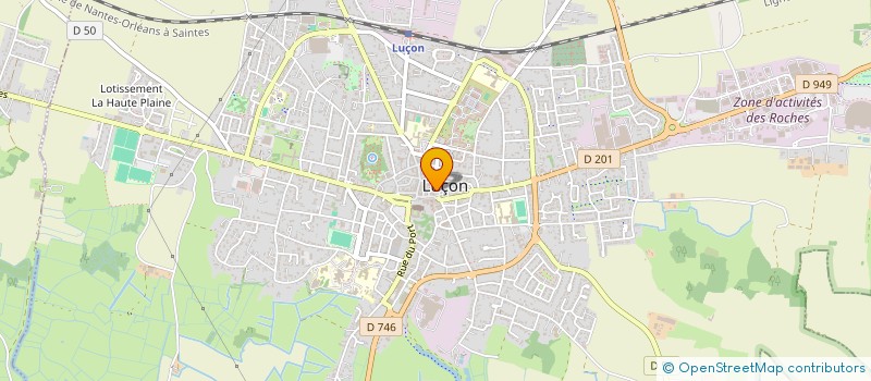 localisation de l'entreprise SCI L'OUCHERIE  LUCON