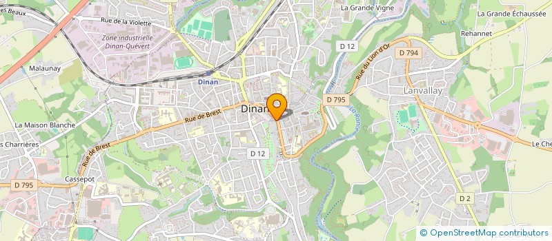 localisation de l'entreprise SCI L'OURS BRUN  DINAN