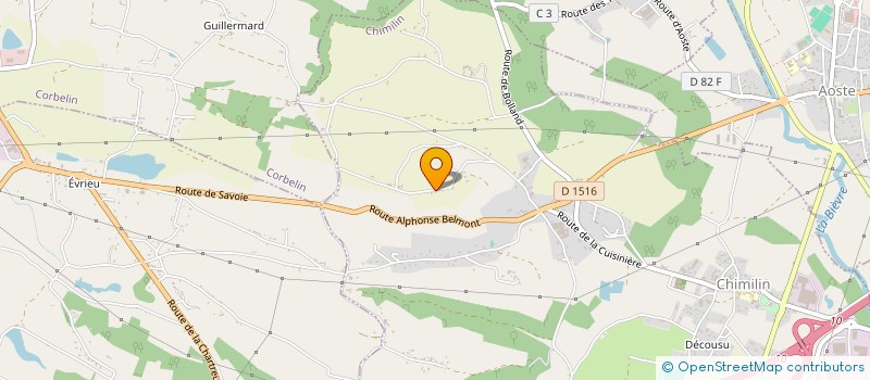 localisation de l'entreprise SCI L OURS ET LA MUSARAIGNE  CHIMILIN