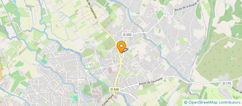 localisation de l'entreprise SCI L OUSFALADO  L ISLE SUR LA SORGUE