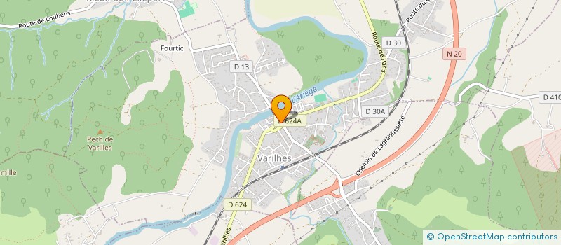 localisation de l'entreprise SCI L'OUSTAL DEL PAIS à VARILHES