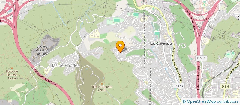 localisation de l'entreprise SCI L'OUSTALET  GINASSERVIS