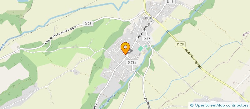 localisation de l'entreprise SCI L'OUSTALET  BERAT