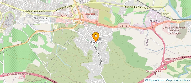 localisation de l'entreprise SCI L OUSTALOU à CARCASSONNE