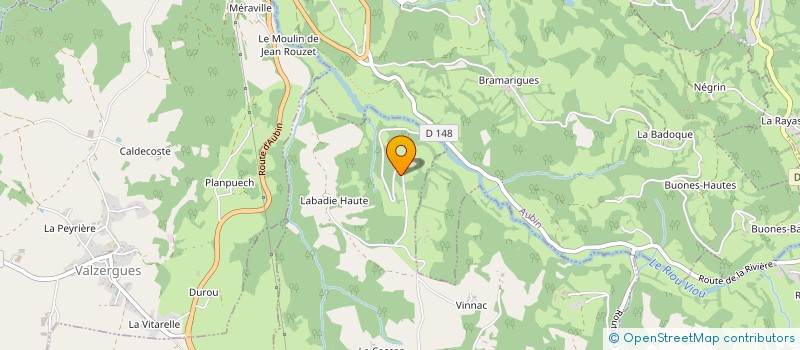 localisation de l'entreprise SCI L'OUSTALOU DE MONTGRAT  LUGAN