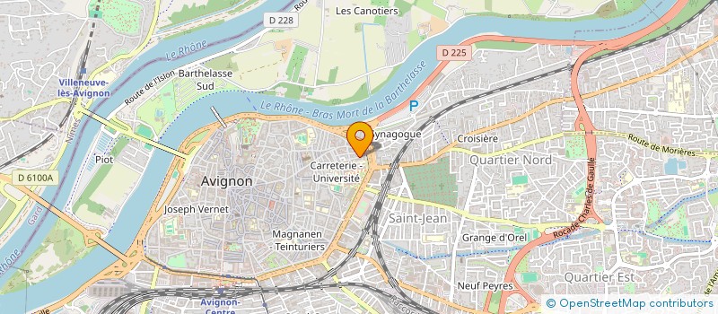 localisation de l'entreprise SCI L'OUSTAU  AVIGNON