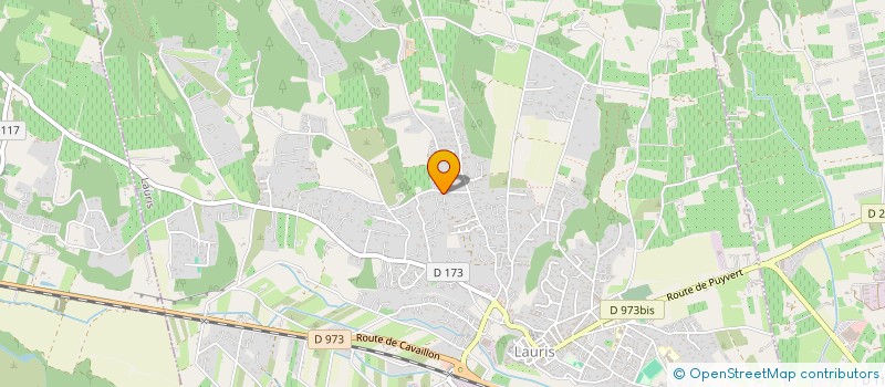 localisation de l'entreprise SCI L'OUSTAU  LAURIS