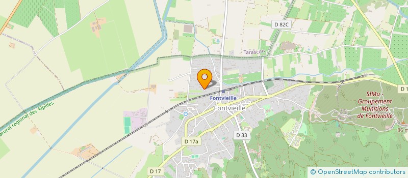 localisation de l'entreprise SCI L'OUSTAU PROVENCAL  FONTVIEILLE