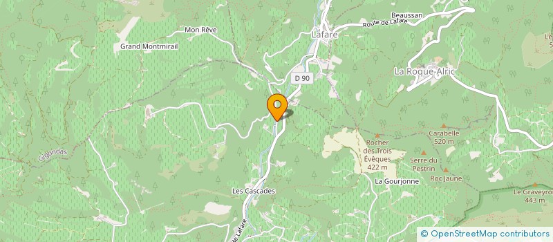 localisation de l'entreprise SCI L'OUSTAU VENETIA  BEAUMES-DE-VENISE